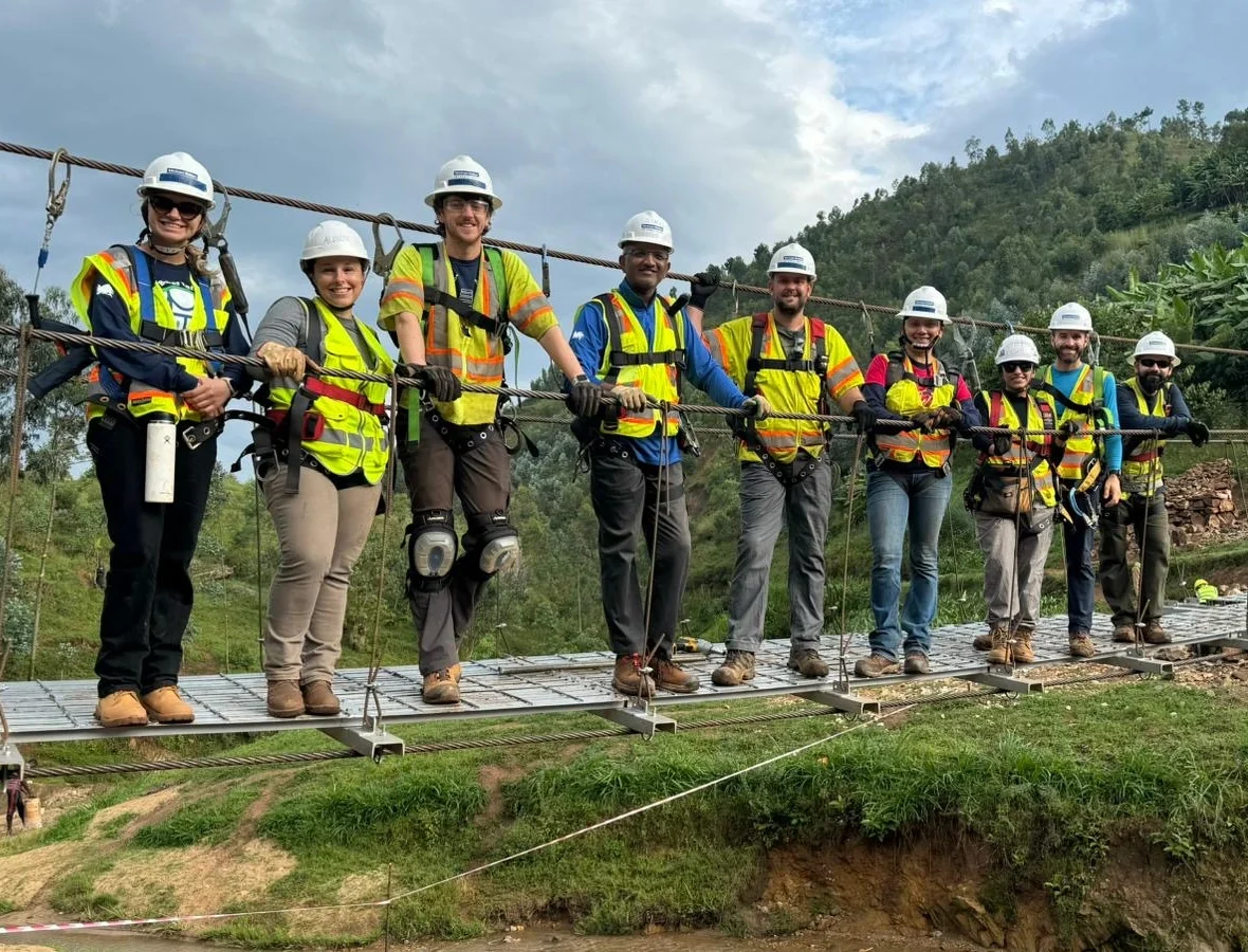 Michael Baker and Fika (Formerly Bridges to Prosperity) Image